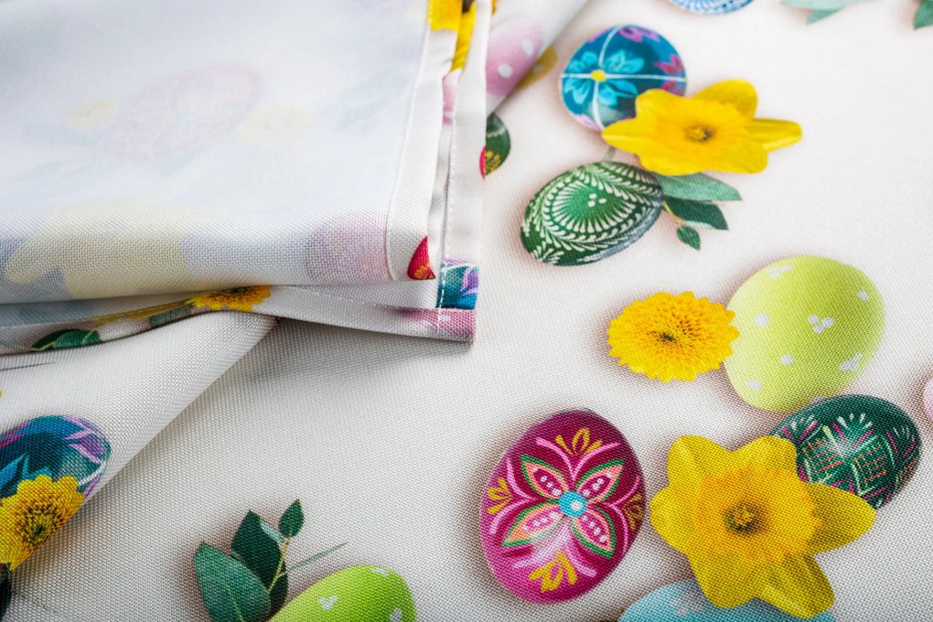 Dekorstudio Veľkonočný behúň s potlačou - Vzor 3 Rozmer behúňa (šírka x dĺžka): 40x180cm