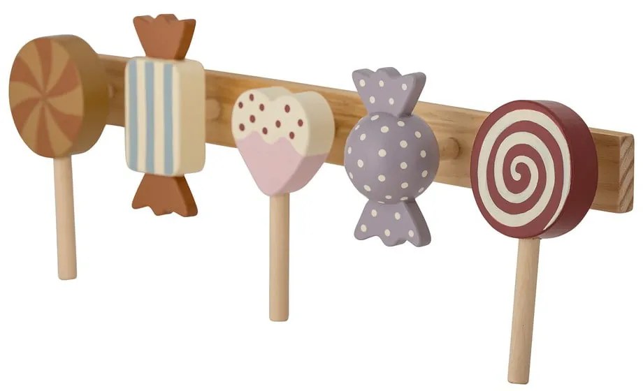 Nástenný detský vešiak z borovicového dreva Rudy - Bloomingville Mini