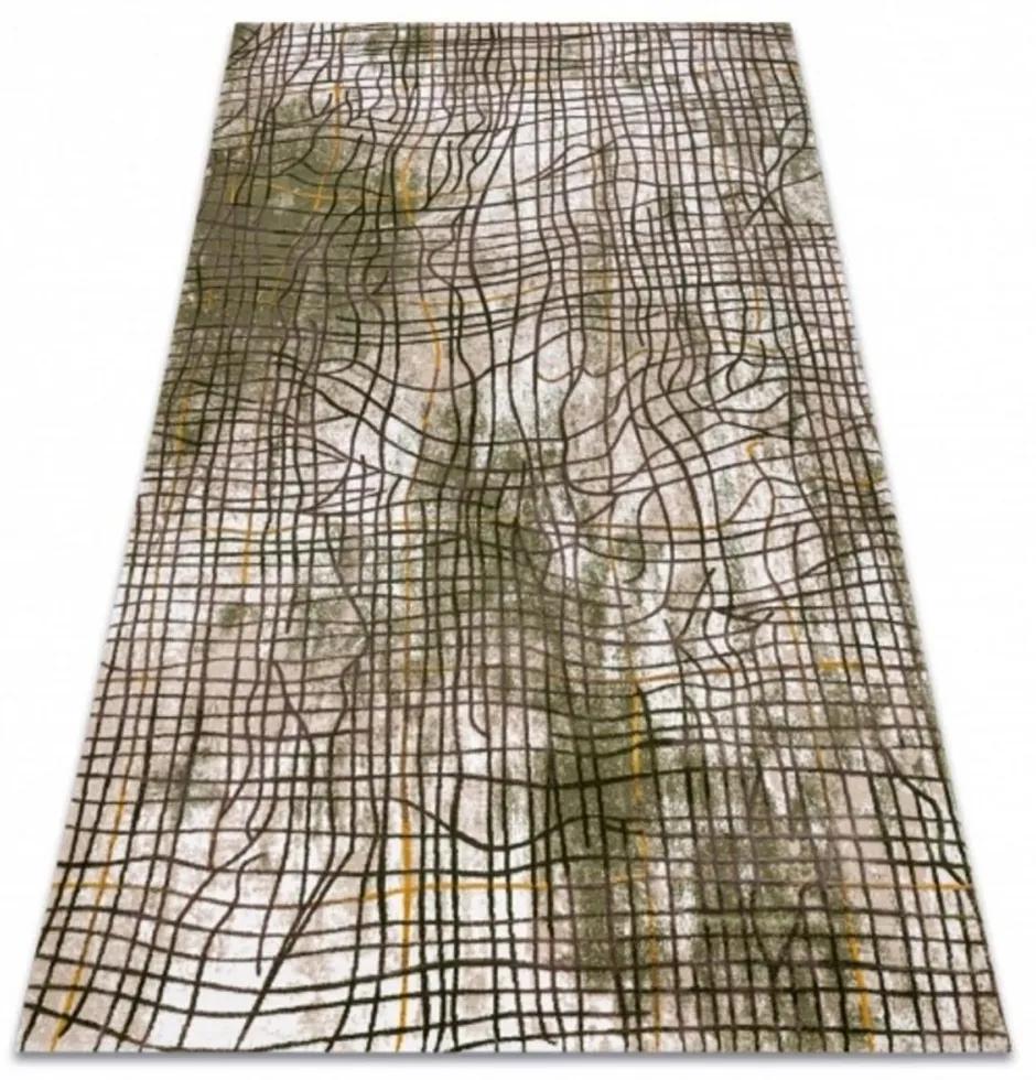Luxusný kusový koberec akryl Ida zelený 100x300cm