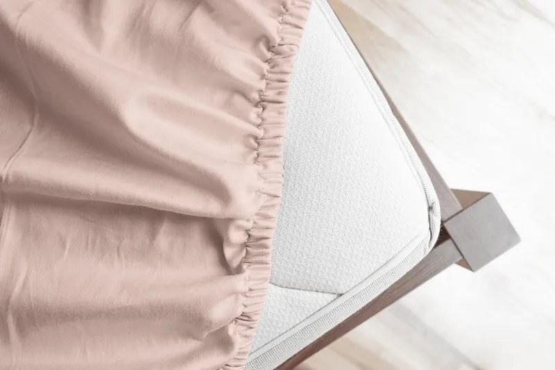 Napínacia plachta na matrac- Powder Jersey s elastanom 120/200/40