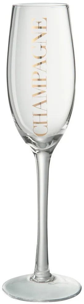 Pohárik na šampanské Champagne - Ø 7 * 25 cm