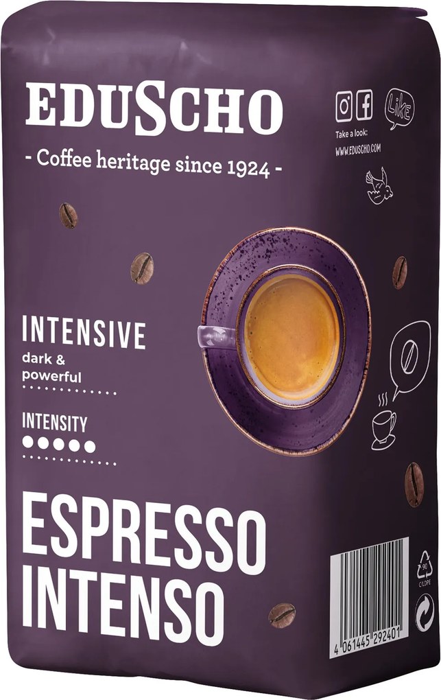 Eduscho Espresso Intenso - 500 g zrnkovej kávy