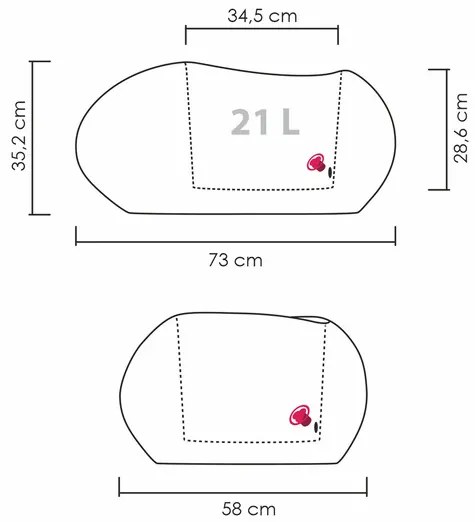 Scheurich Kvetináč Flow (Ø 73 cm x 35 cm, kamenistá sivá)  (100251685)