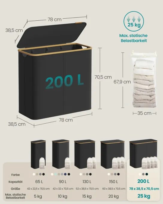 Kôš na bielizeň LCB514BH01