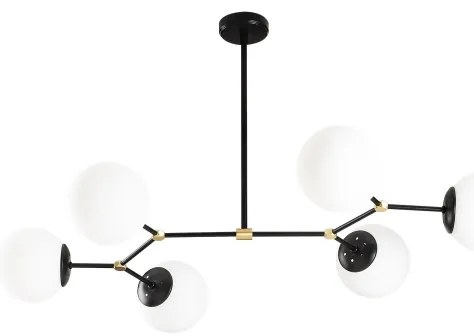 Luster na tyči DAMAR 6xE27/40W/230V