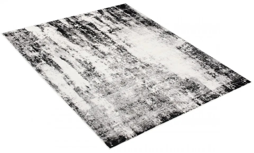 Kusový koberec PP Katoda šedočierný 120x170cm