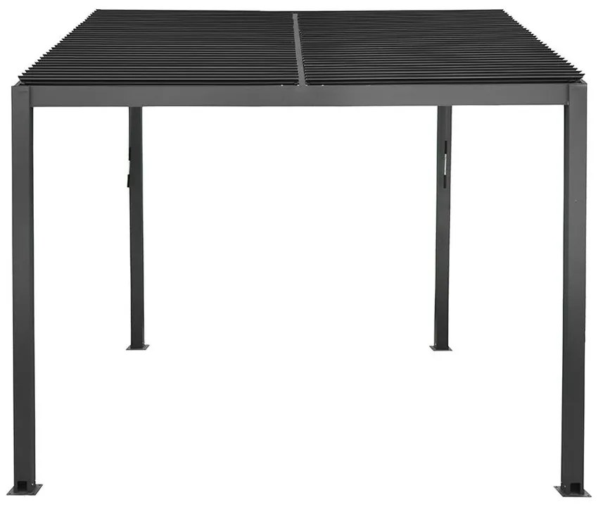 Pultová bioklimatická pergola s lamelami 3 x 3 M