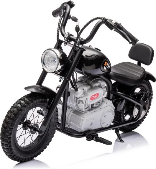 LEAN CARS Dobíjací motocykel A9902 36V Black
