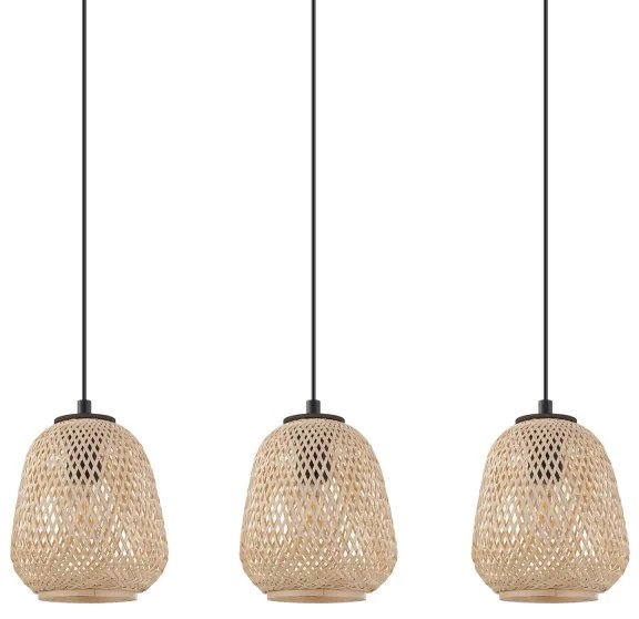 Eglo 43262 - Luster na lanku DEMBLEBY 3xE27/40W/230V