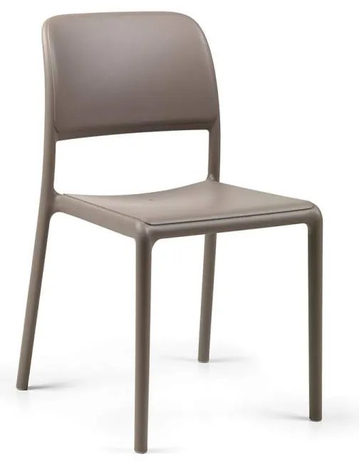 Stima Plastová stolička RIVA Vyberte odtieň ->: Tortora - sivá