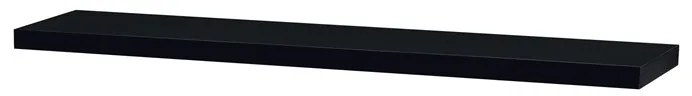 BONTEC Polička, mdf, čierna, P-002 BK Farba: Šedá