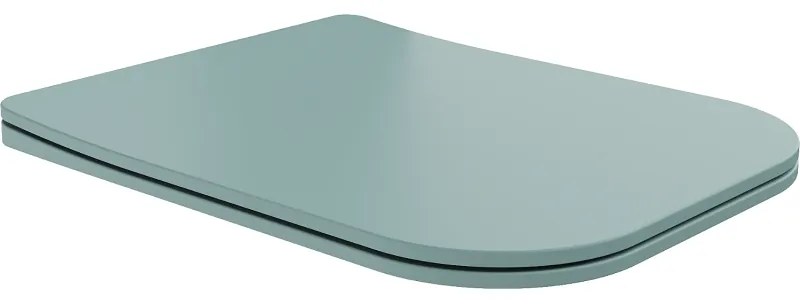 Mexen Teo, toaletné WC sedadlo s pomalým zatváraním, duroplast, svetlá zelená matná, 39840048