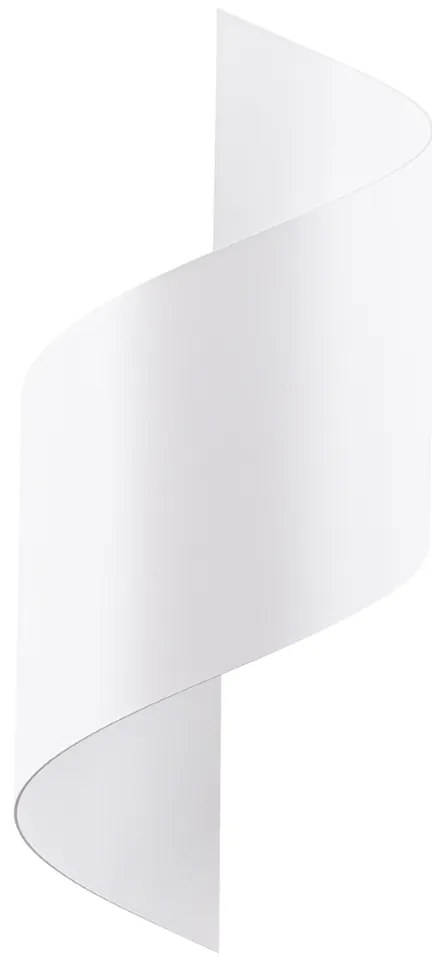 Nástenné svietidlo Talassa, 1x biele kovové tienidlo