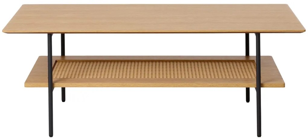 Dizajnový konferenčný stolík Lakshmana 110 cm prírodný dub