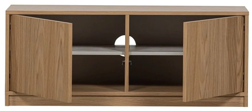Modulárna knižnica v dekore duba v prírodnej farbe 217x243 cm Modulair – vtwonen