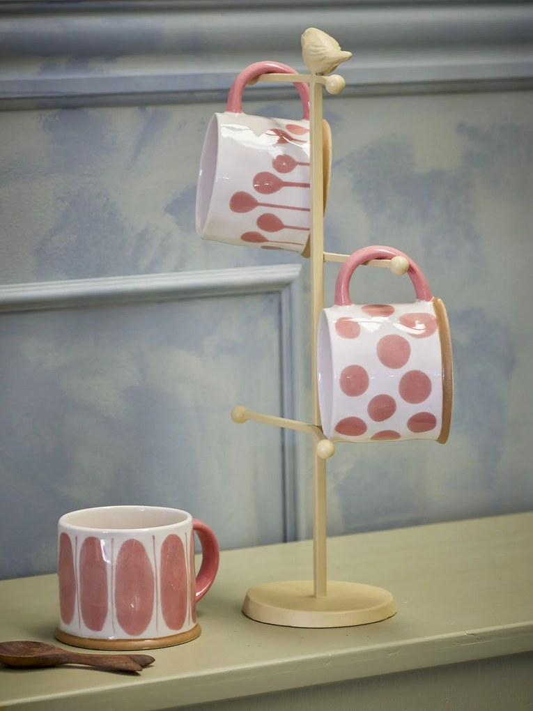 Bloomingville Keramický hrnček Linora Rose 400 ml A