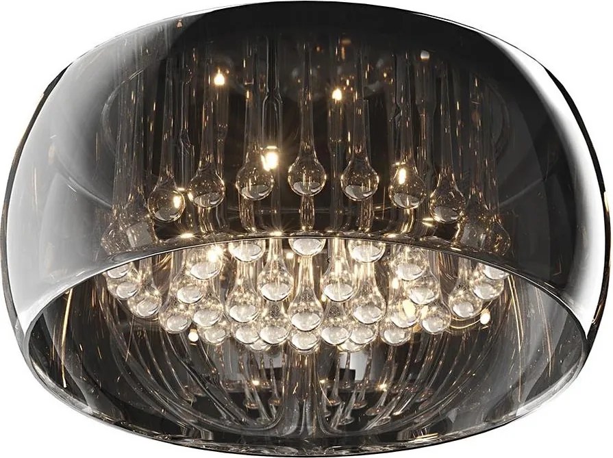 Zuma Line C0076-06X-F4FZ - Krištáľové stropné svietidlo CRYSTAL 6xG9/42W/230V
