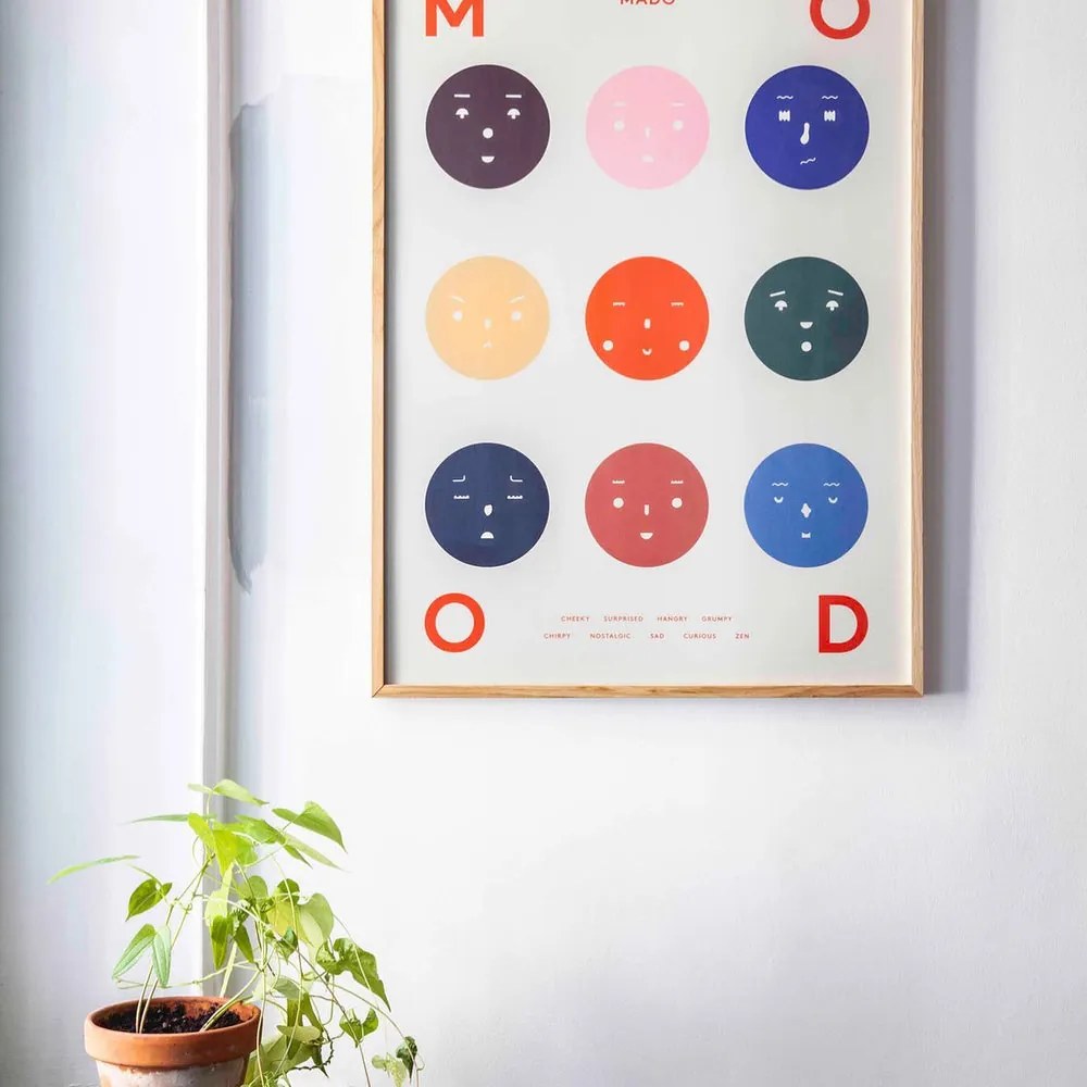 MADO Plagát Nine Moods By All The Way To Paris 30x40 cm