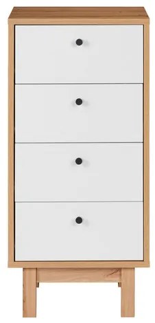 Livarno home Komoda Copenhagen so 4 zásuvkami  (100377477)