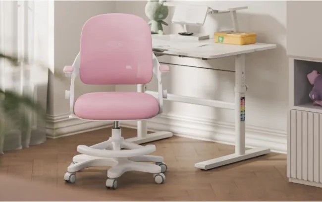 Detská otočná stolička Mark Adler Junior 4.3 ružová