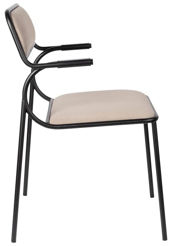 Béžové jedálenské stoličky v súprave 2 ks Alba - Zuiver