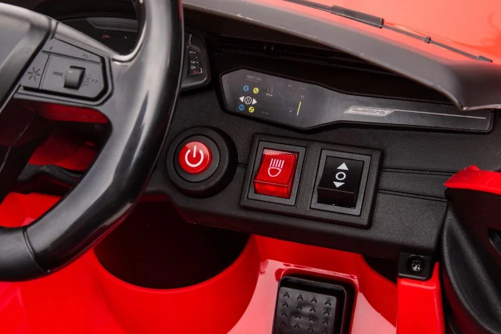 LEAN CARS Elektrické autíčko Audi RS6 BRD-2118 červené