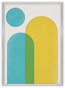 Plagát Abstract Shapes II