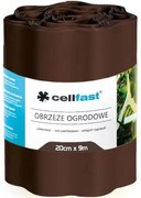 Záhradný obrubník hnedý 20cmx9m 30-013