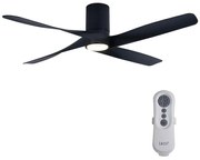 Lucci air 213351 - LED Stmievateľný ventilátor RIVIERA 1xGX53/12W/230V čierna + DO