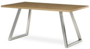 Jedálenský stôl Silver 160 x 90 cm, dub