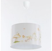 Detský luster na lanku SWEET DREAMS 1xE27/60W/230V pr. 30 cm