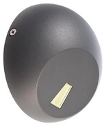 Deko-Light 731111-LED Vonkajšie nástenné svietidlo AQUILAE 3,5W/230V IP65 antracit