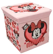Úložný box na hračky MINNIE MOUSE 30x30 cm ružový