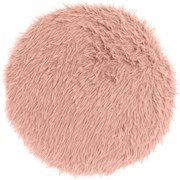 Guľatý dekoračný vankúšik MATS 40 cm, ružový