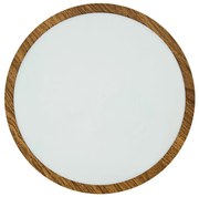 LED Stropné svietidlo RING LED/24W/230V 4200K pr. 28,5 cm hnedá