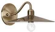 Ideal Lux - Nástenná lampa CANTINA 1xE14/40W/230V bronz