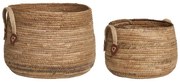 Košíky z prútia v súprave 2 ks ø 39x28,5 cm Aosta – House Nordic