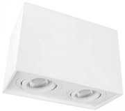 Stropné svietidlo CHLOE DUO 2xGU10/50W/230V biela