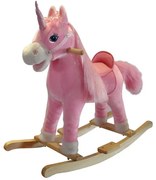 PLAYTO Hojdací jednorožec s melódiou PlayTo rúžový