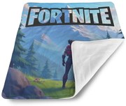 Sablio Deka pre bábätko FORTNITE Horská krajina - 80x100 cm