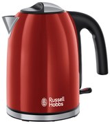 Russell Hobbs Rýchlovarná kanvica, 1,7 l (červená)  (100385548)