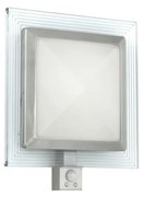 EGLO 88163 - Vonkajšie nástenné svietidlo s čidlom PALI 1xE27/15W + 1xLED/1,28W 88163