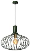 Lucide 78374/65/33 - Luster na lanku MANUELA 1xE27/60W/230V pr. 65 cm zelená