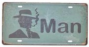 Ceduľa značka Man Toilet