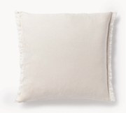 Ľanový poťah na vankúš so strapcami Luana