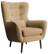 Kreslo Veneza 1  (svetlohnedá + čierna). Akcia -19%. Vlastná spoľahlivá doprava až k Vám domov. 1098920