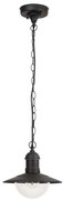 Brilagi - Vonkajšie závesné svietidlo MOLDE 1xE27/60W IP44 čierne