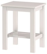 Biely nočný stolík Støraa Trento