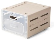 Flex modulárny organizér na obuv Brown 30 x 36 x 22 cm