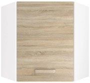 Kuchynská skrinka Belini horná rohová 60 cm dub sonoma  TOR SGN60/1/WT/DS/0/F